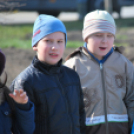 Faültetés óvodásokkal (Fotó: Nagy Mária)