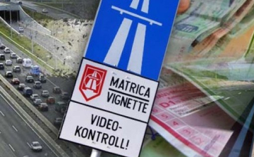 Lejárnak az autópálya-matricák