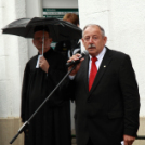 Hőnel Béla emléktábla avatás Mosonmagyaróváron