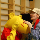 Mesekocsi Színház Micimackó előadása a Pillangó Óvodában (Fotó Stipkovits Veronika)