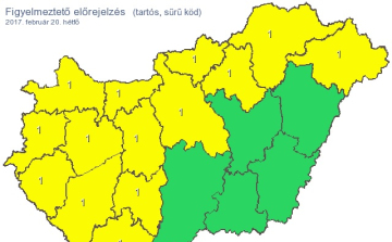 Tartós ködre figyelmeztet a prognózis