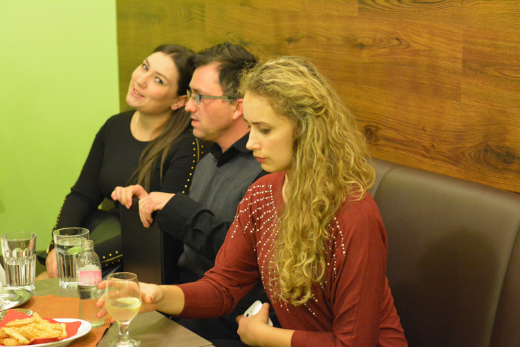 Vizsy Ferenc: Színjátszó novellák című könyvének bemutatója (Fotó: Nagy Mária)