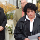 Koszorúzás Tallós Prohászka István sírjánál