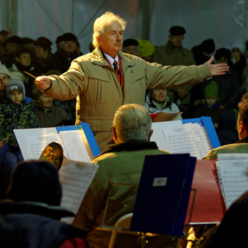 Adventi hétvége (hétfő) Kühne Fúvószenekar (fotó: Horváth Attila)