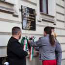 Táblaavató ünnepség Szűts János Alezredes Fővívómester emlékére