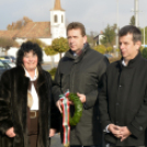 Koszorúzás Tallós Prohászka István sírjánál