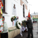 Hőnel Béla emléktábla avatás Mosonmagyaróváron