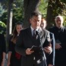 Megemlékezés a Mosoni temetőben (Fotó: Nagy Mária)