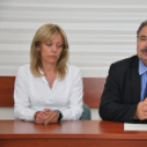 Temetői buszjárat indításáról szóló sajtótájékoztató (Fotó: Nagy Mária)