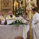 Németh László atya aranymiséje Mosonban