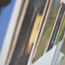 László Dániel festő kiállítása (Fotó: Nagy Mária)