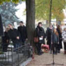 Megemlékezés a Mosoni temetőben (Fotó: Nagy Mária)