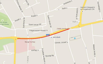 Forgalomkorlátozás Csornán