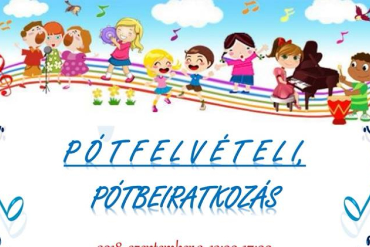 Pótfelvételit hirdet a zeneiskola