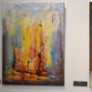 Varga György festő- és iparművész Megfestett idő című kiállítása