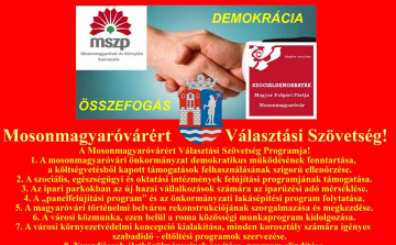 Bemutatkozott a Mosonmagyaróvárért Választási Szövetség 