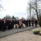 Dr. Sattler János halálának 70. évforulója alkalmából megtartott megemlékező koszorúzás