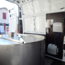 Az AQUA Szolgáltató Kft. házhoz megy a használt olajért - sajtótájékoztató