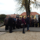 Dr. Sattler János halálának 70. évforulója alkalmából megtartott megemlékező koszorúzás