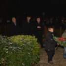 Kegyeleti megemlékezés a Gyásztéren (Fotó: Nagy Mária)