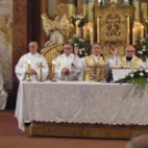Németh László atya aranymiséje Mosonban