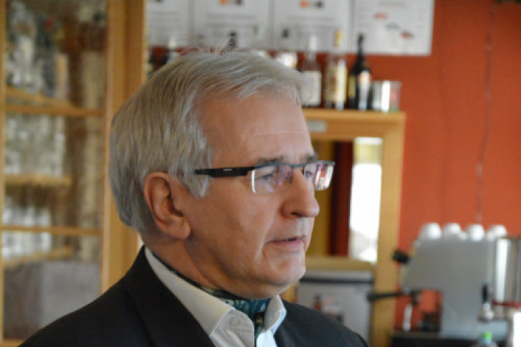 Vizsy Ferenc könyvbemutatójának sajtótájékoztatója (Fotó: Nagy Mária)