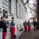 Táblaavató ünnepség Szűts János Alezredes Fővívómester emlékére