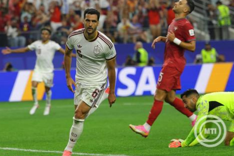 Vb-2026 - Nyolcaddöntő: Spanyolország-Portugália 1-0