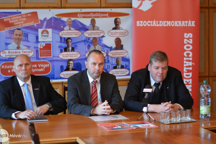 Sajtótájékoztató az Irodaházban - MSZP 2014. szept. 26.