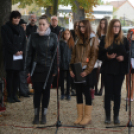 Megemlékezés a Mosoni temetőben (Fotó: Nagy Mária)