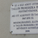 Tallós Prohászka István megemlékezés