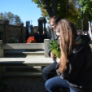 Megemlékezés a Mosoni temetőben (Fotó: Nagy Mária)