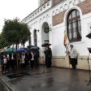 Hőnel Béla emléktábla avatás Mosonmagyaróváron