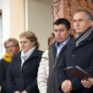 Emléktábla avatás