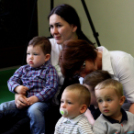 Mesekocsi Színház Micimackó előadása a Pillangó Óvodában (Fotó Stipkovits Veronika)