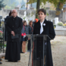 Megemlékezés a Mosoni temetőben (Fotó: Nagy Mária)