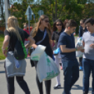 Az MKC SE és az MTE 1904 csapata is csatlakozott a Teszedd! önkéntes szemétszedő akciójához (Fotó: Bánhegyi István)