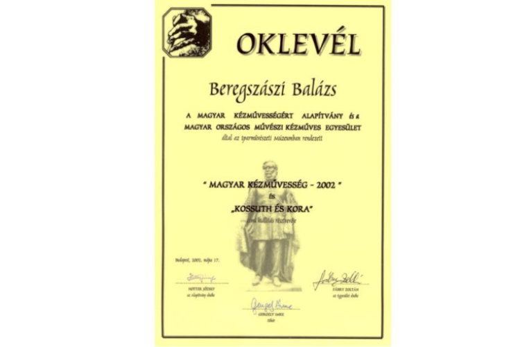 Múltunk őrzője Beregszászi Balázs