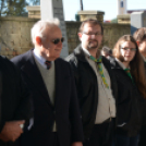 Megemlékezés a Mosoni temetőben (Fotó: Nagy Mária)