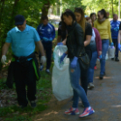 Az MKC SE és az MTE 1904 csapata is csatlakozott a Teszedd! önkéntes szemétszedő akciójához (Fotó: Bánhegyi István)