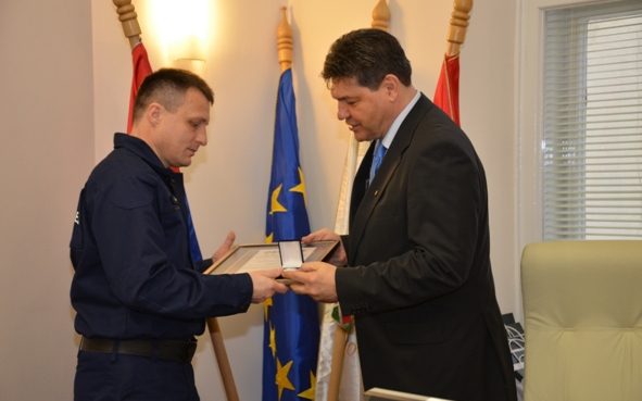 Megyei elismerés a tűzoltóknak