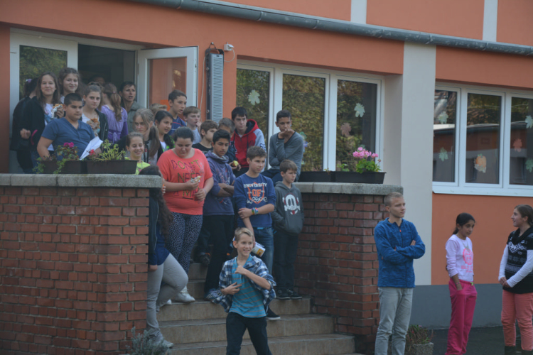 Zene a szünetben (Fotó: Nagy Mária)