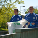 Az MKC SE és az MTE 1904 csapata is csatlakozott a Teszedd! önkéntes szemétszedő akciójához (Fotó: Bánhegyi István)