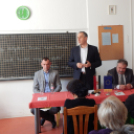 A Mosonmagyaróvári Tanoda ünnepélyes projektnyitó rendezvényére a Családok Átmeneti Otthonában.