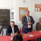 A Mosonmagyaróvári Tanoda ünnepélyes projektnyitó rendezvényére a Családok Átmeneti Otthonában.