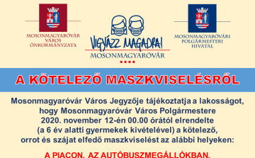 Kötelező maszkviselés - Csalókra figyelmeztetnek