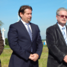 Közlekedési csomópont - világítás átadása: Jánossomorja-Ipari Park - 2014.szeptember 29. hétfő