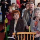 A Mosonmagyaróvári Tanoda ünnepélyes projektnyitó rendezvényére a Családok Átmeneti Otthonában.