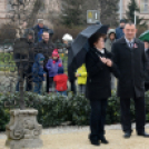 Március 15-i városi ünnepség a múzeumkertben