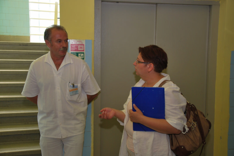 Kórház rehabilitációja (Fotó: Nagy Mária)